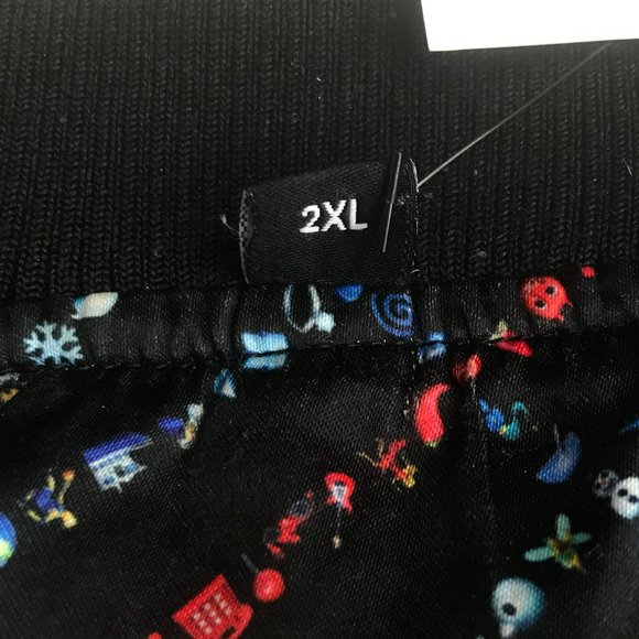 Apple WWDC20 Reversible Emoji Bomber Jacket Black Size 2XL Developers Conference - Picture 11 of 11